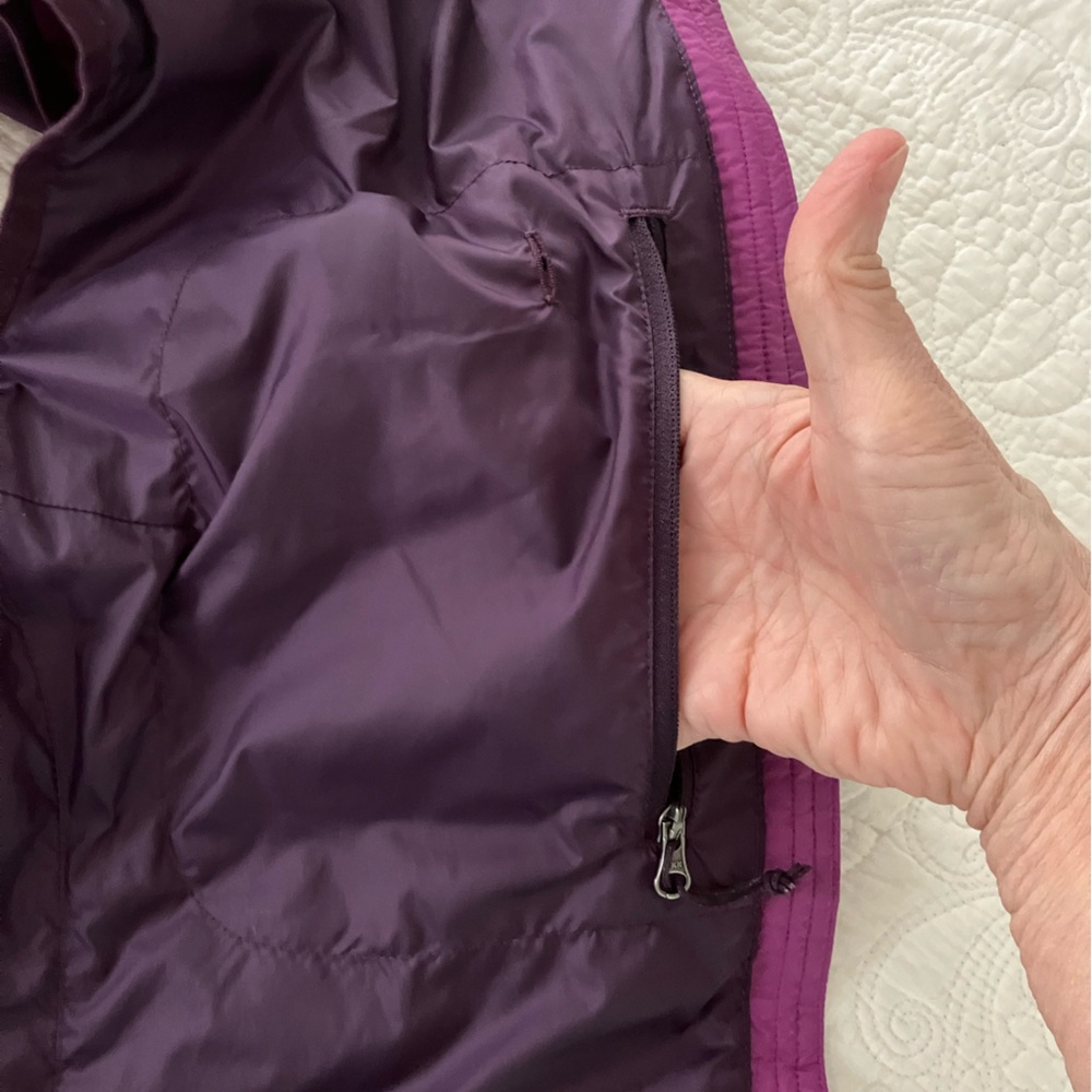 EDDIE BAUER down filled zip puffer vest  packable layering quilted gorpcore XL - Picture 10 of 15